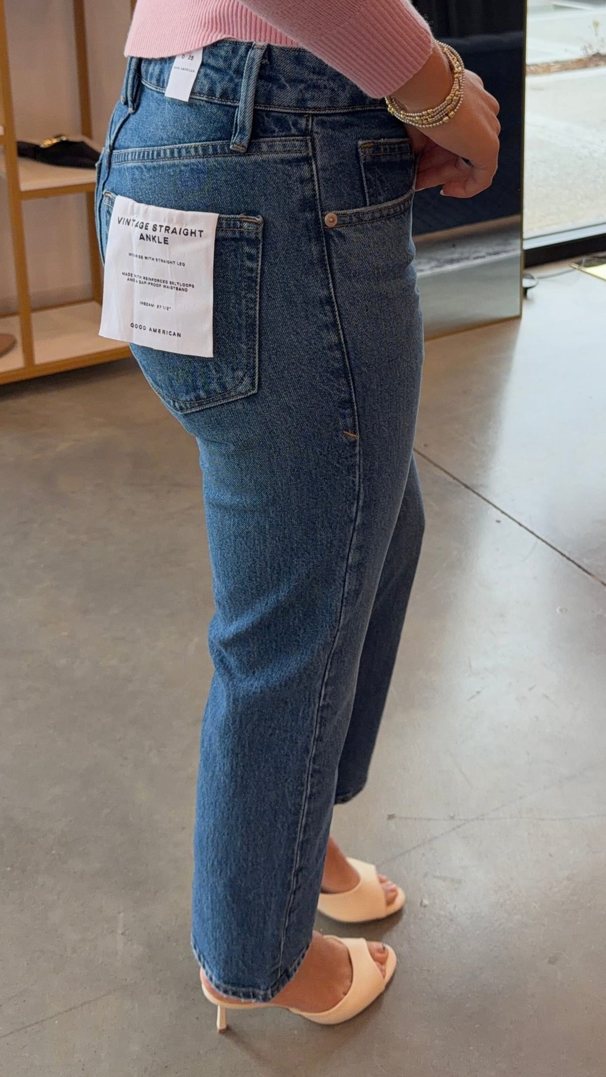 Vintage Straight Ankle Jean