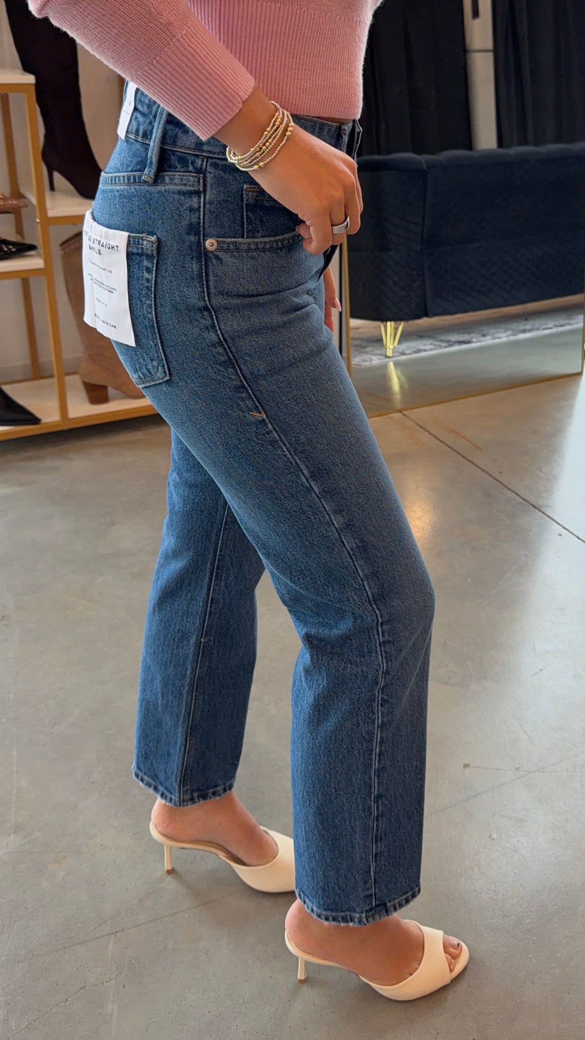 Vintage Straight Ankle Jean