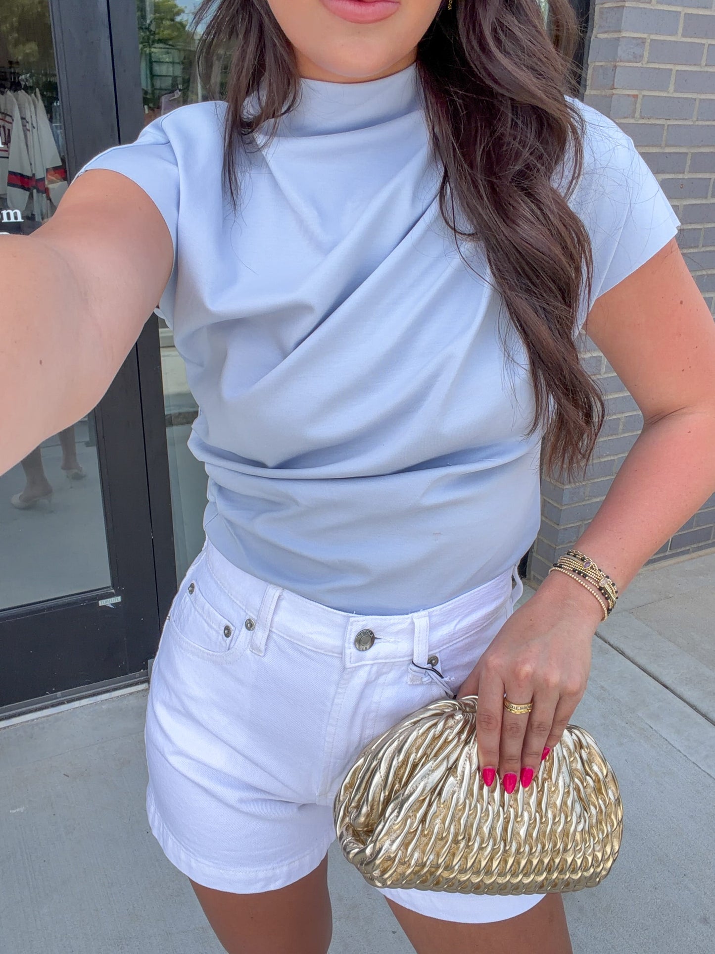 Archer Draped Top