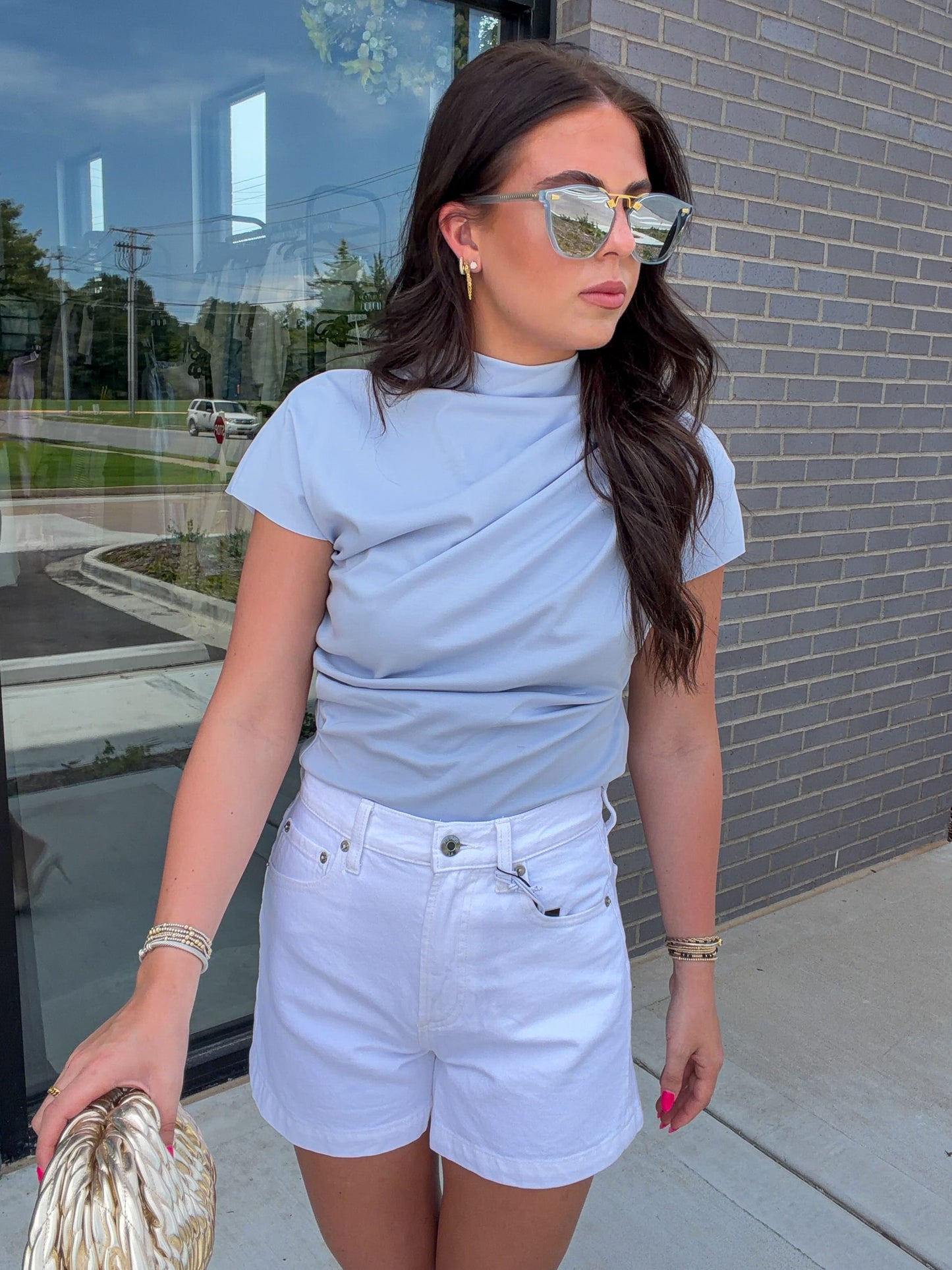 Archer Draped Top