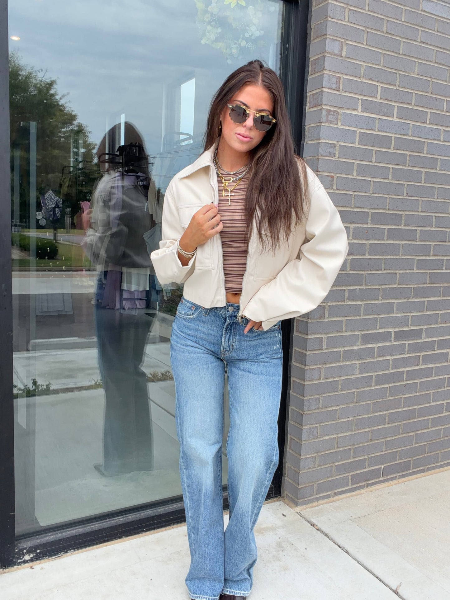 Front Pocket Zip Jacket