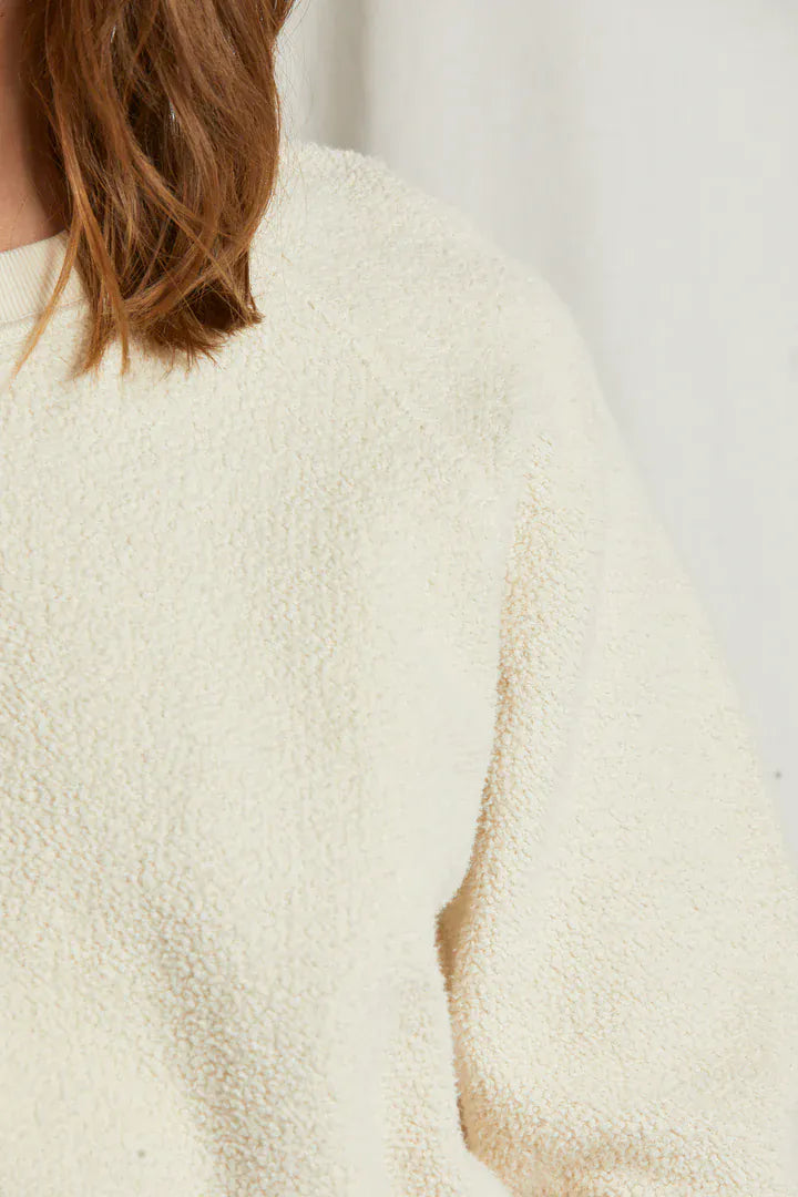 Reverse Fleece Crew