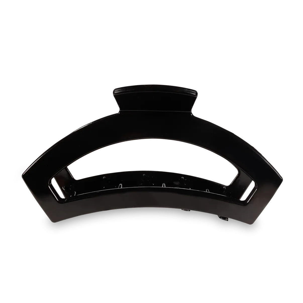Open Jet Black Large Claw Clip
