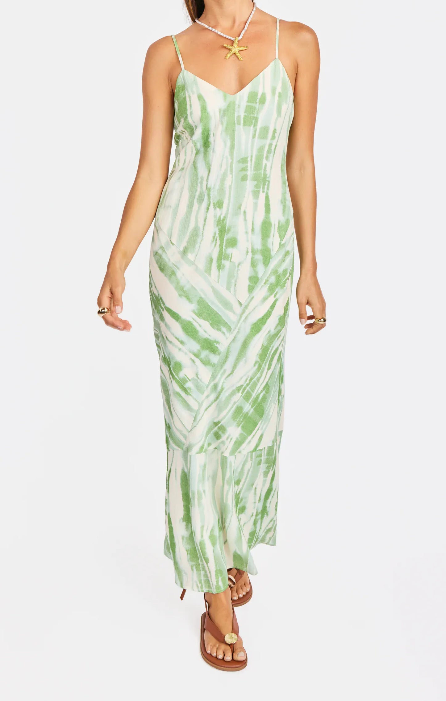Tropical Storm Slip Dress