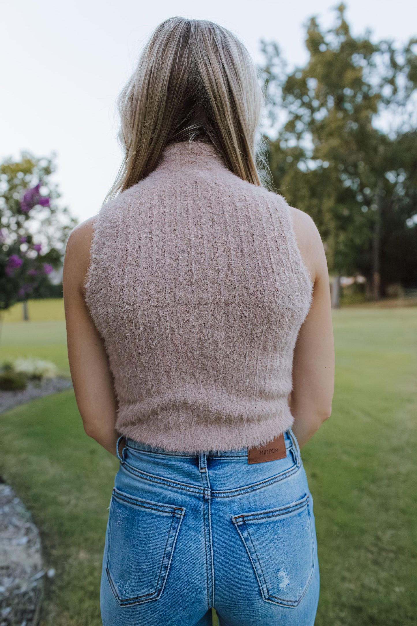Fuzzy Sweater Tank