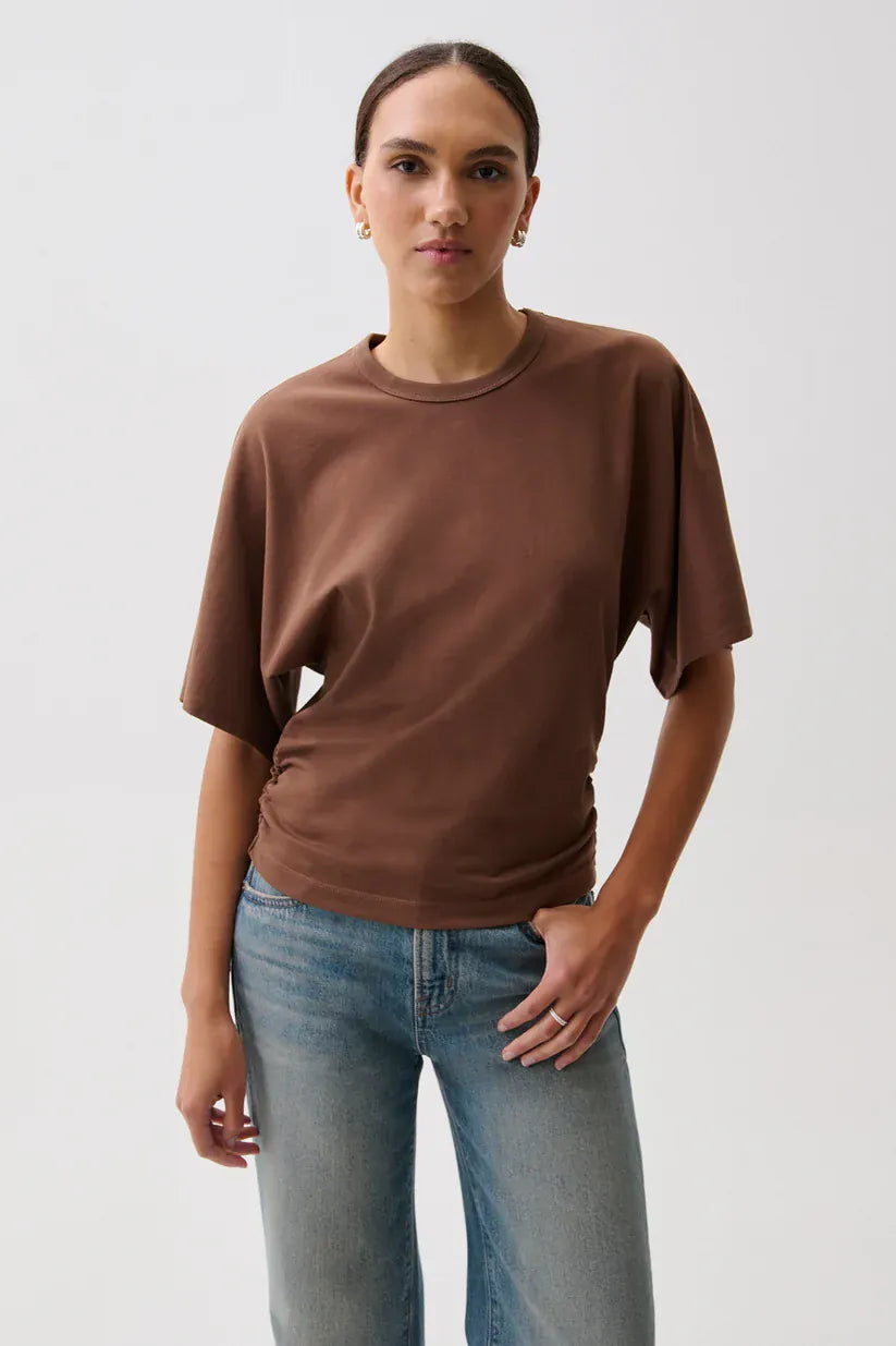 Chocolate Kimono Tee