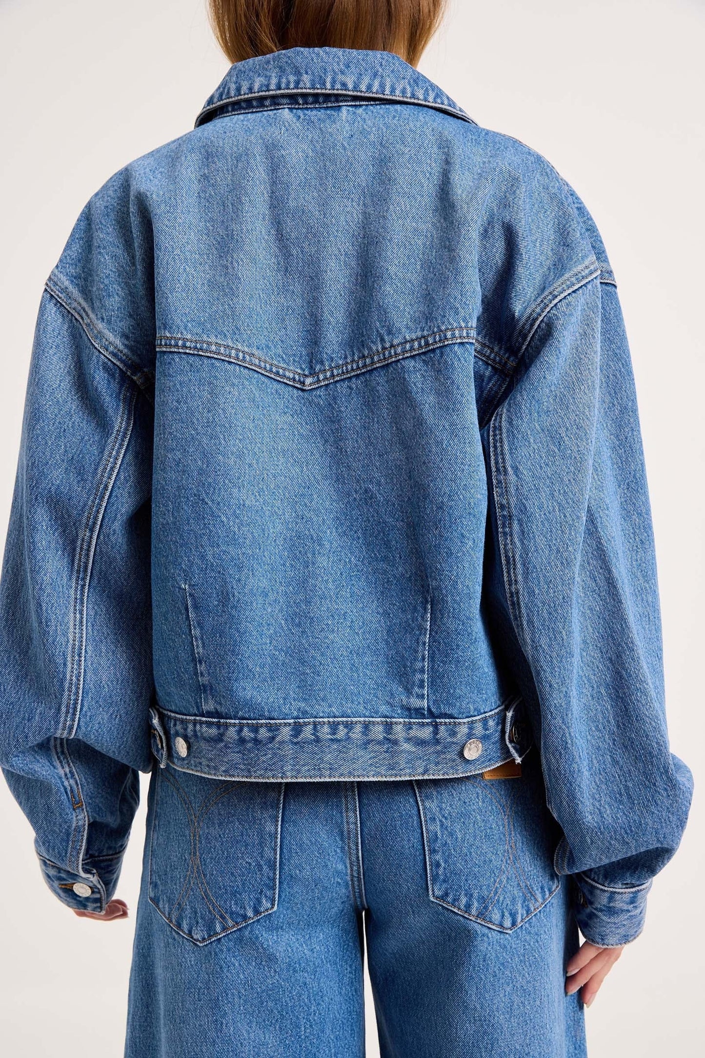 Denim Swing Jacket