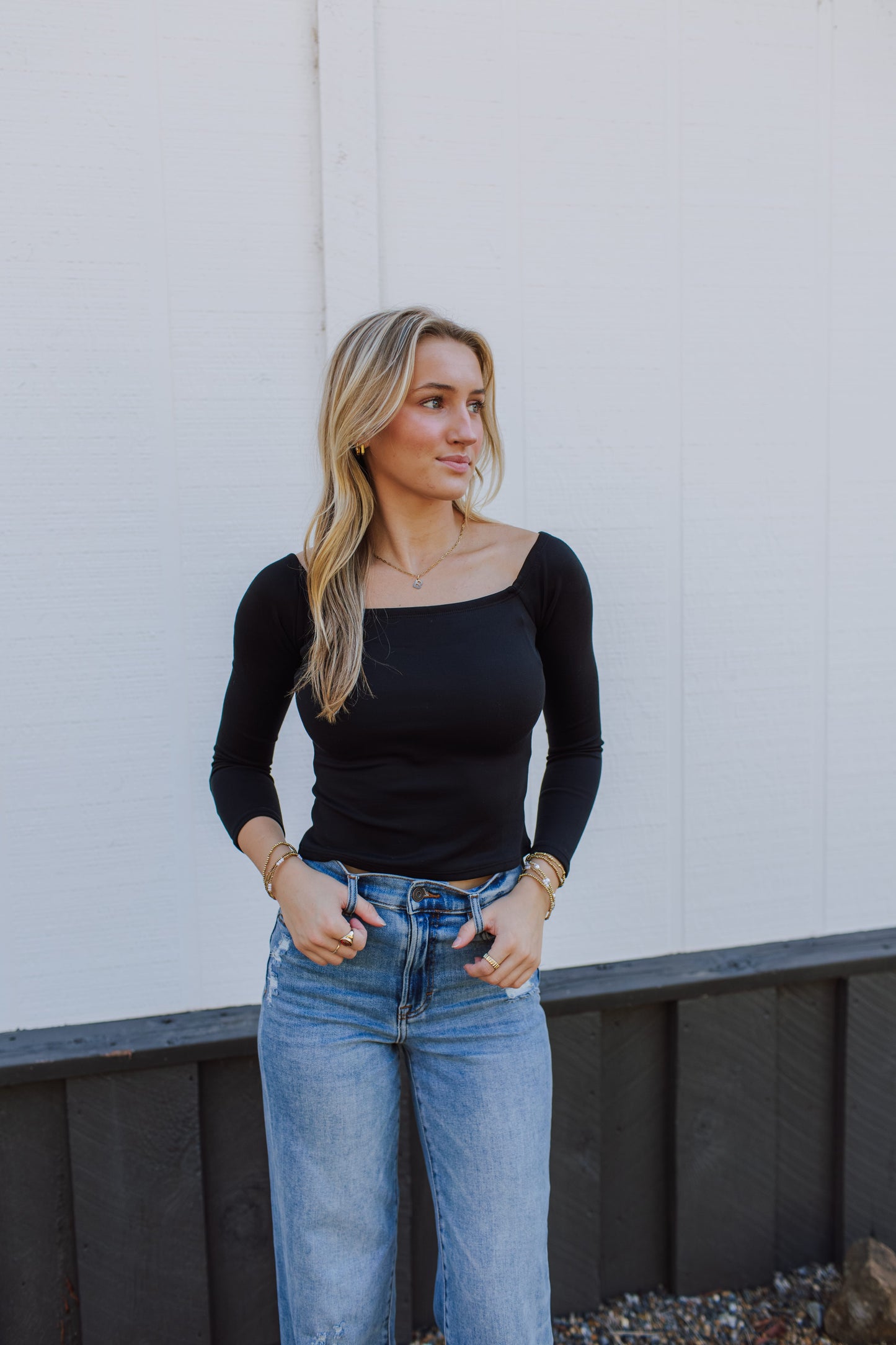 Hustle Scoop Top