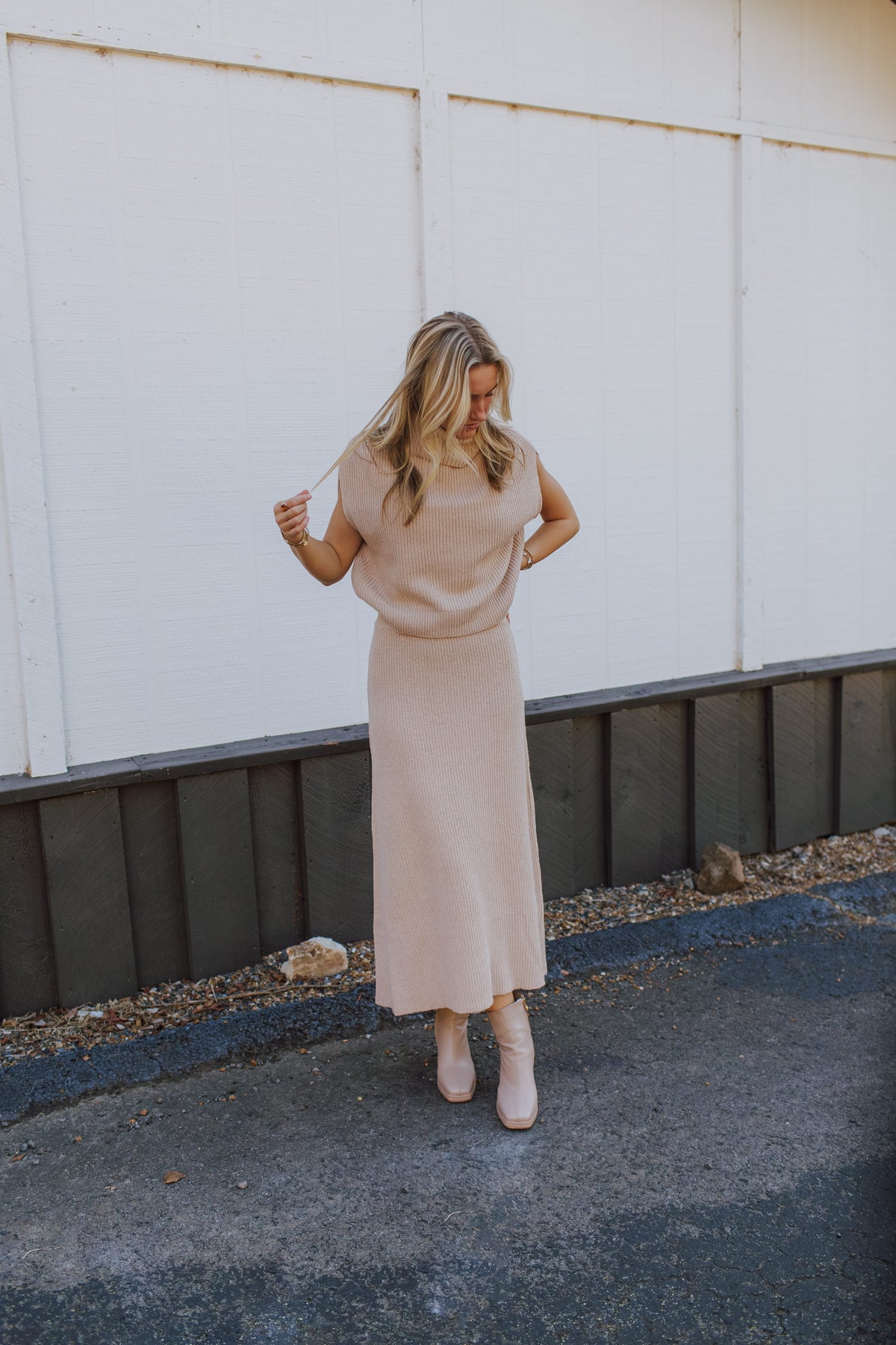 Crosby Sweater Midi Skirt