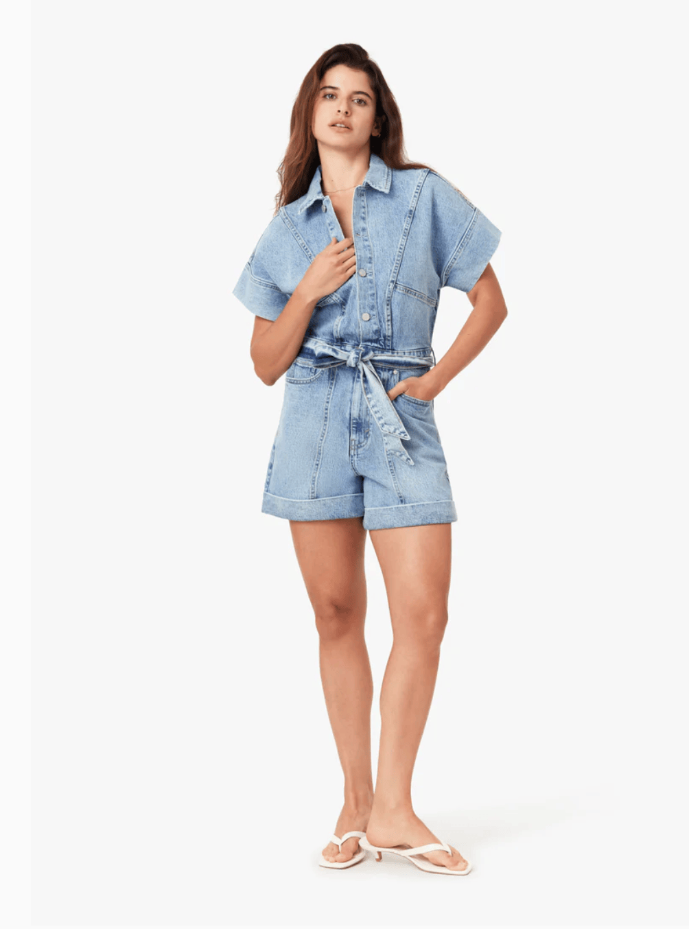 Cuffed Romper