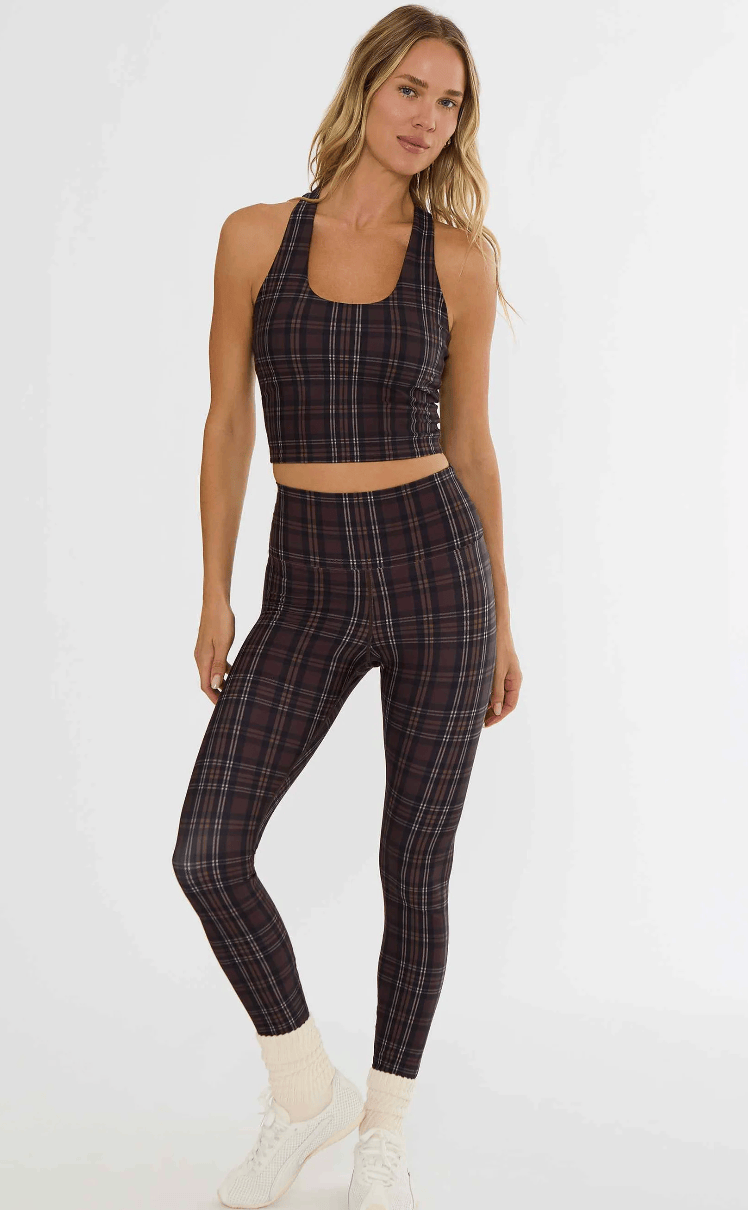 Plaid Piper Legging