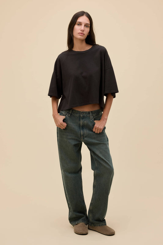 Charcoal Solid Tee