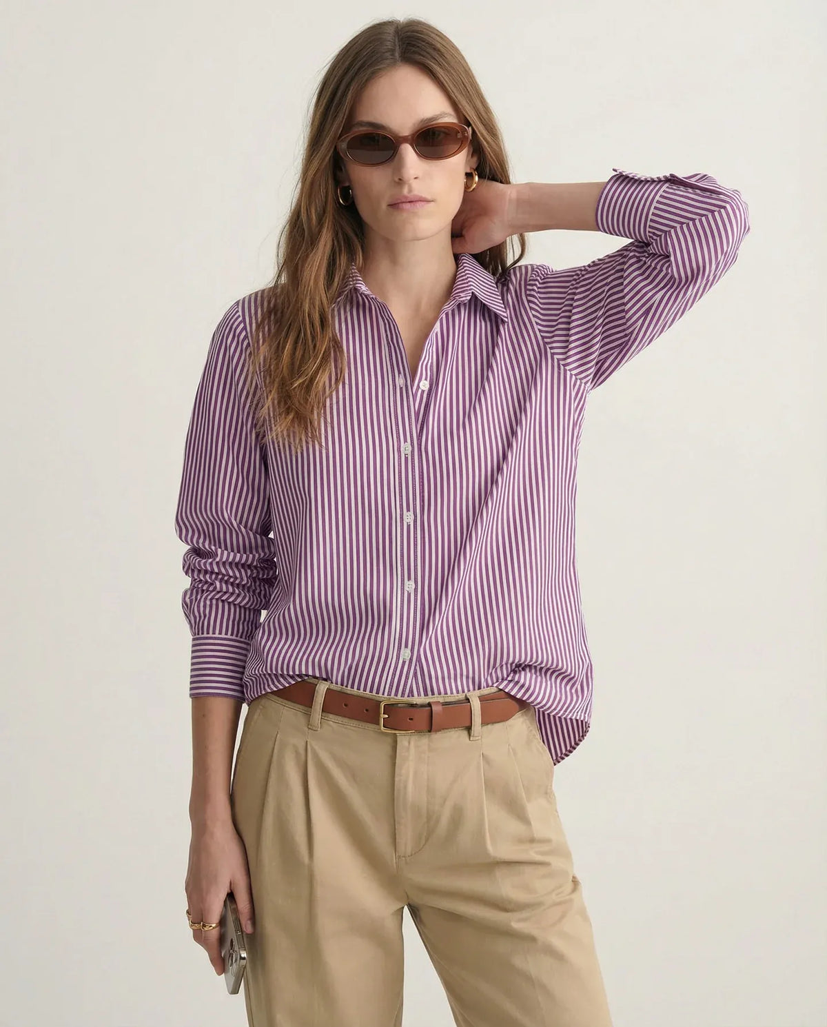 Purple Boyfriend Shirt
