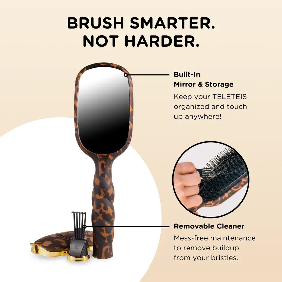 Boar Bristle Tortoise Hair Brush