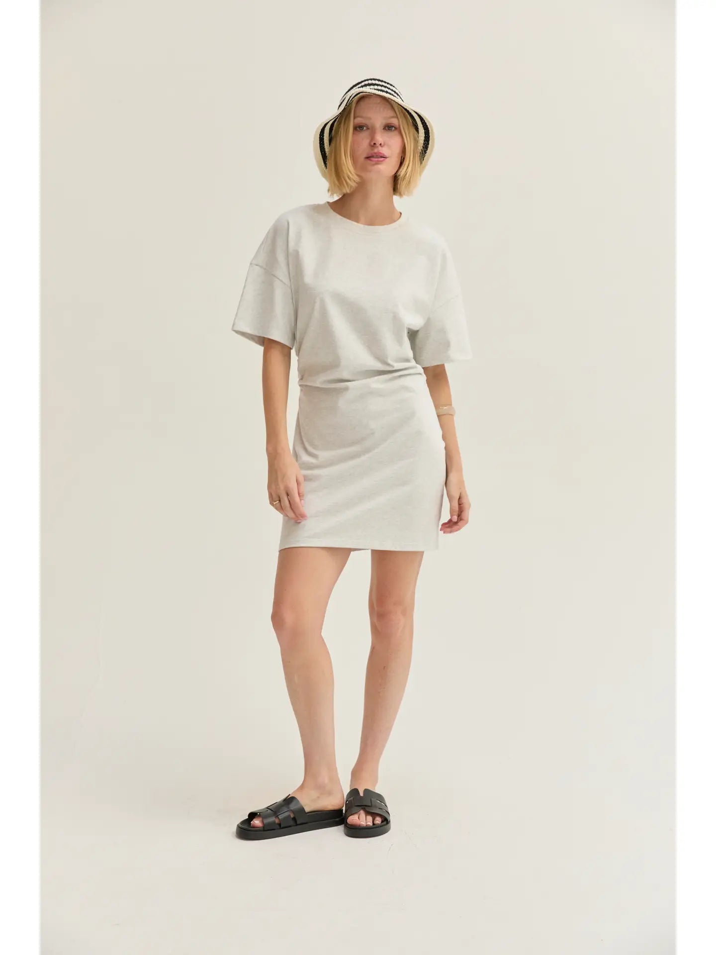 Erin Elbow Sleeve Mini Dress