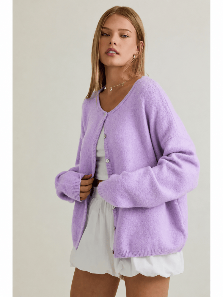 Everyday Lavender Cardi