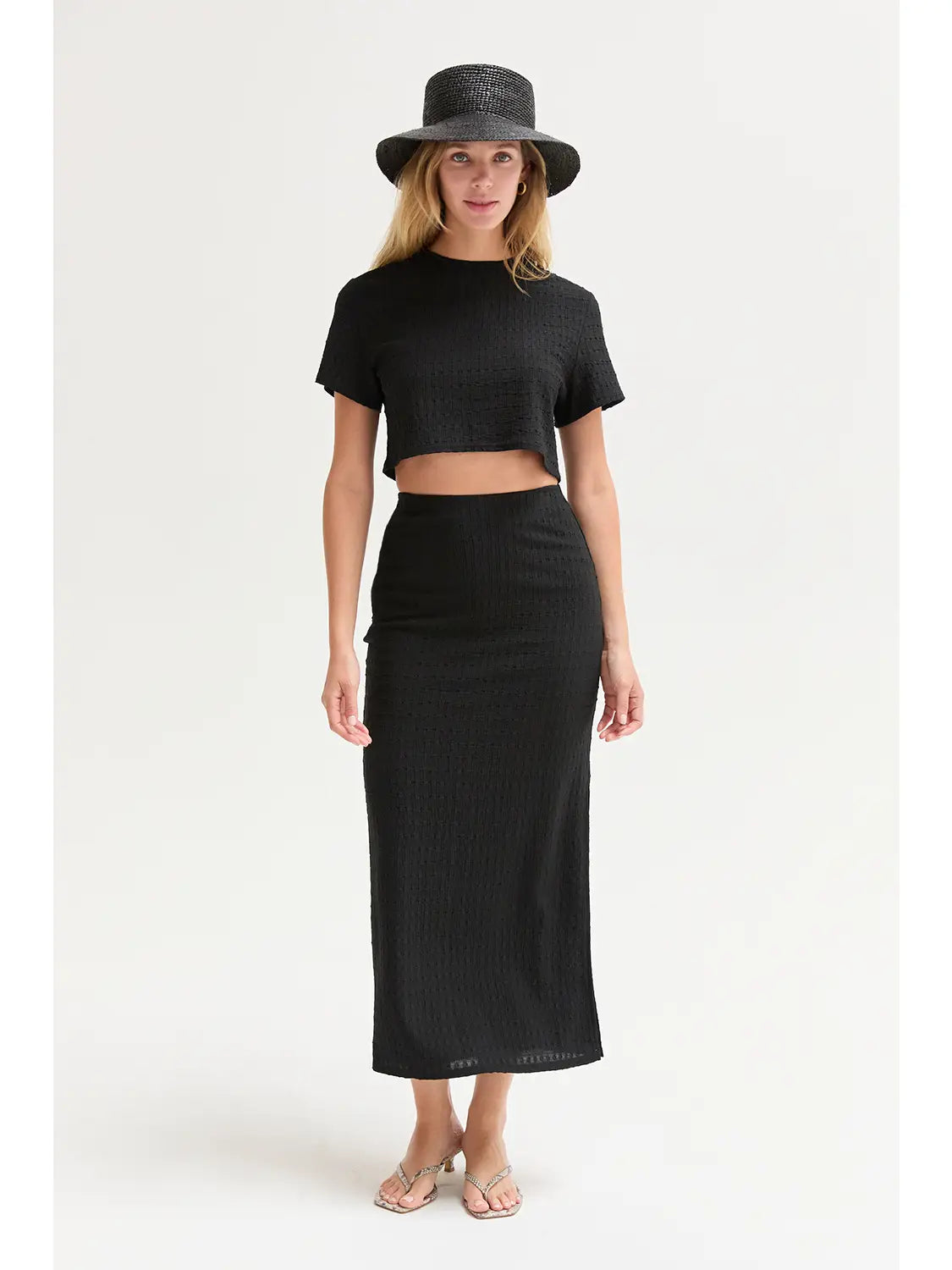 Jenna Textured Knit Set