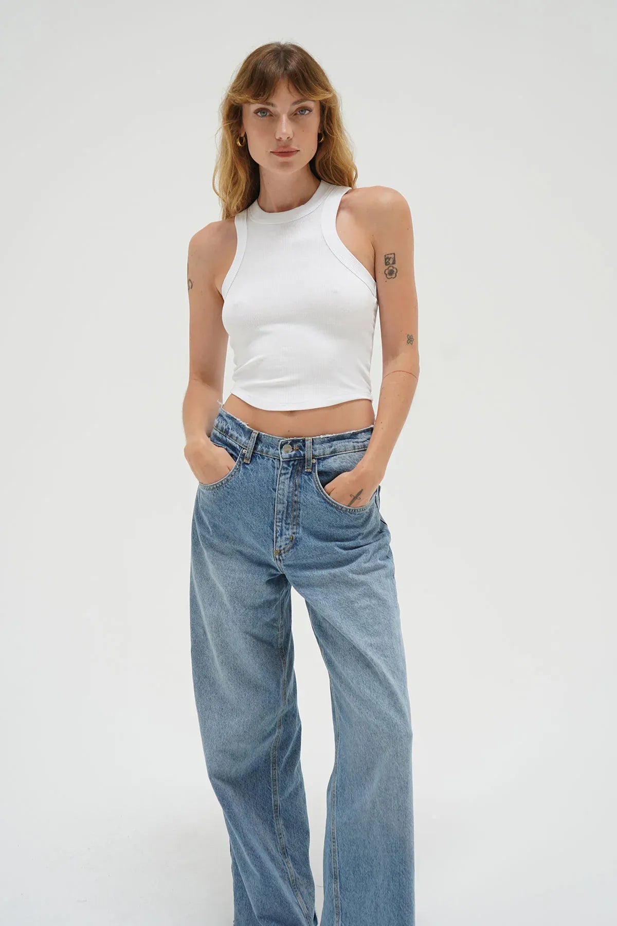 Detra Ribbed Tank