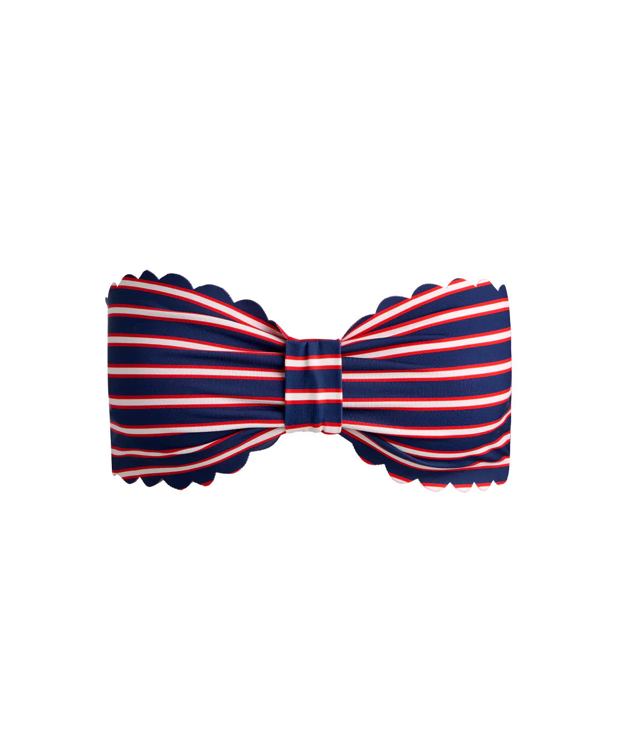 Reversible Scallop Bikini Top