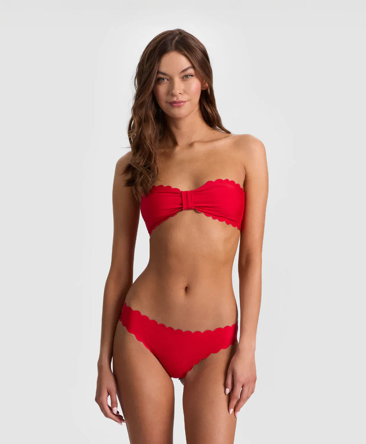 Reversible Scallop Bikini Bottom