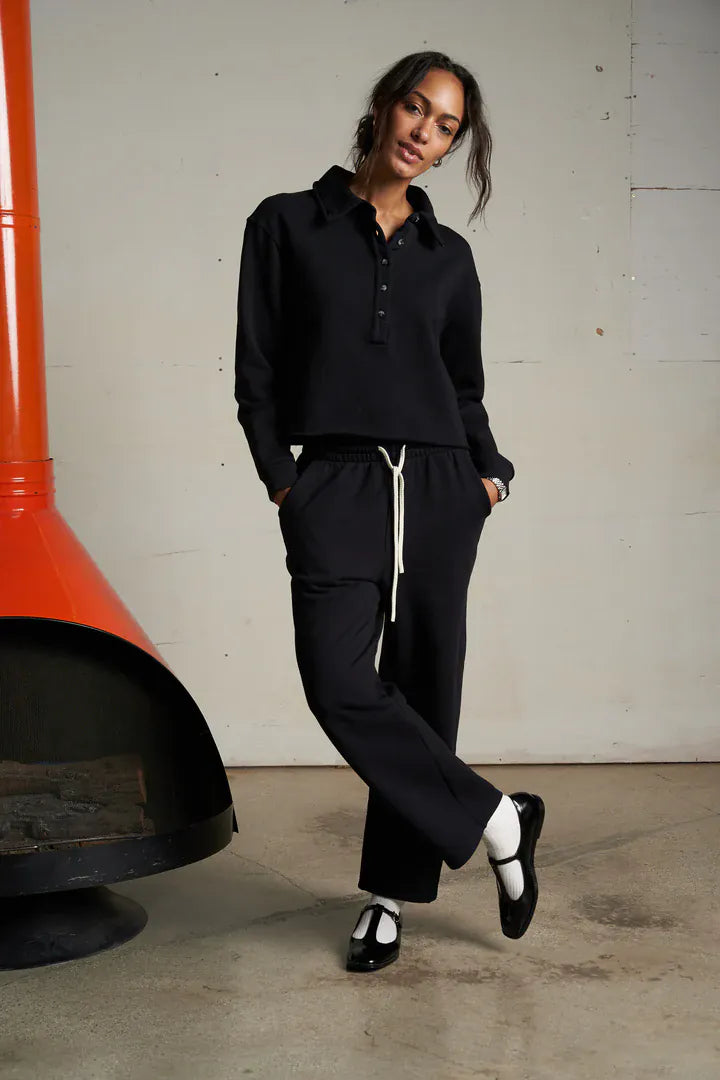 Vinny Sweatshirt- Washed Black