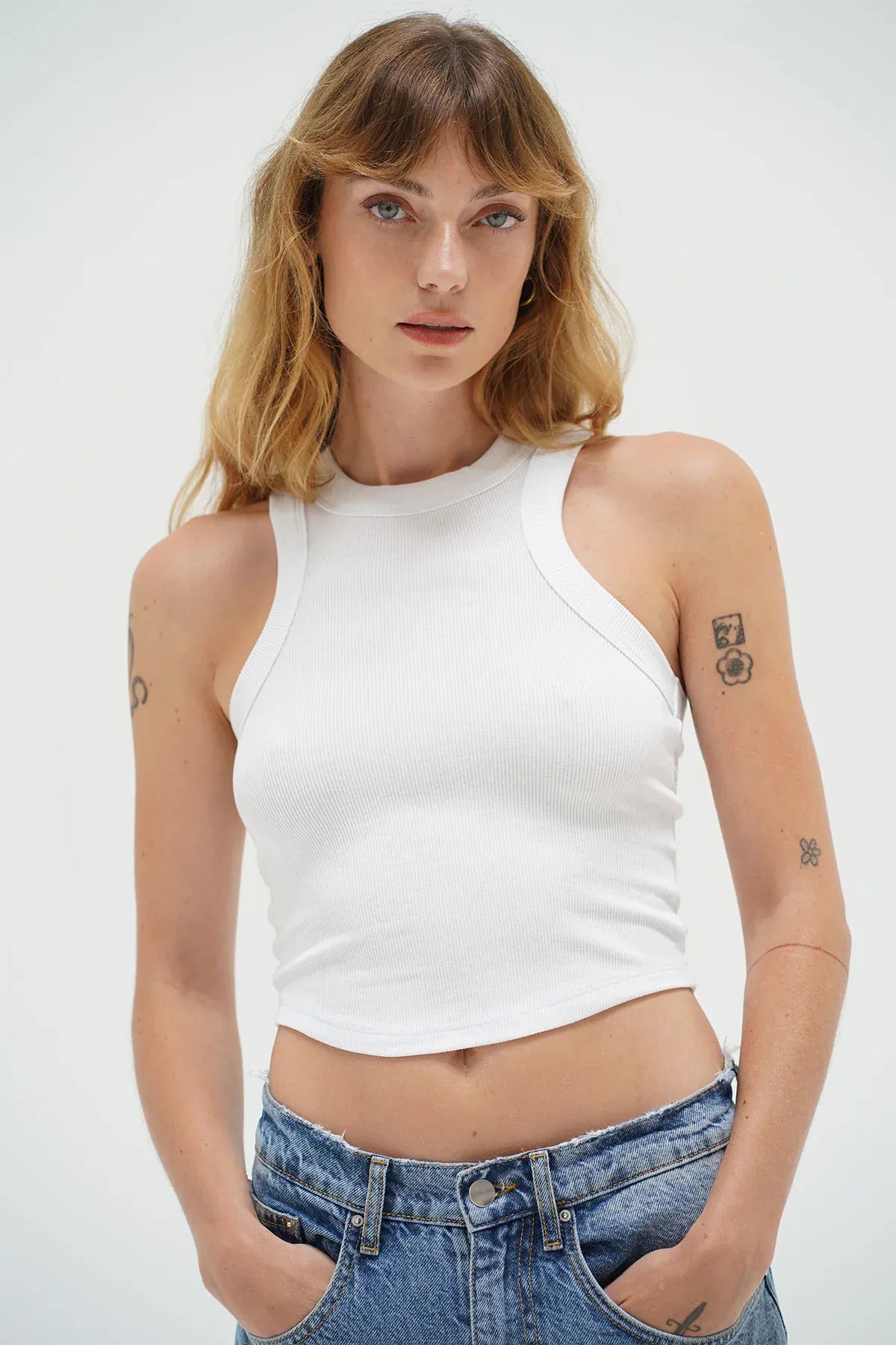 Detra Ribbed Tank